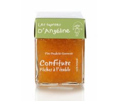 Confiture de pêches à l'érable