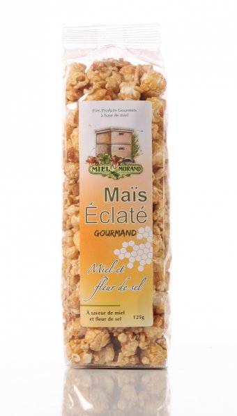 Maïs éclaté Miel et fleur de sel