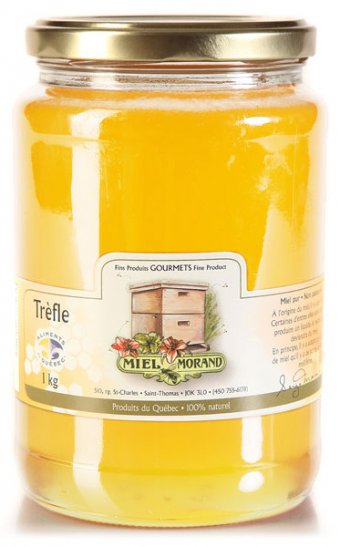 Miel trèfle 1 kg